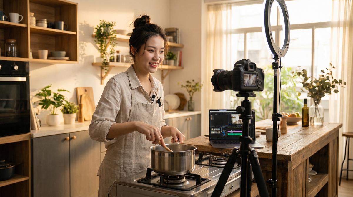 高清动漫VLOG-美食视频